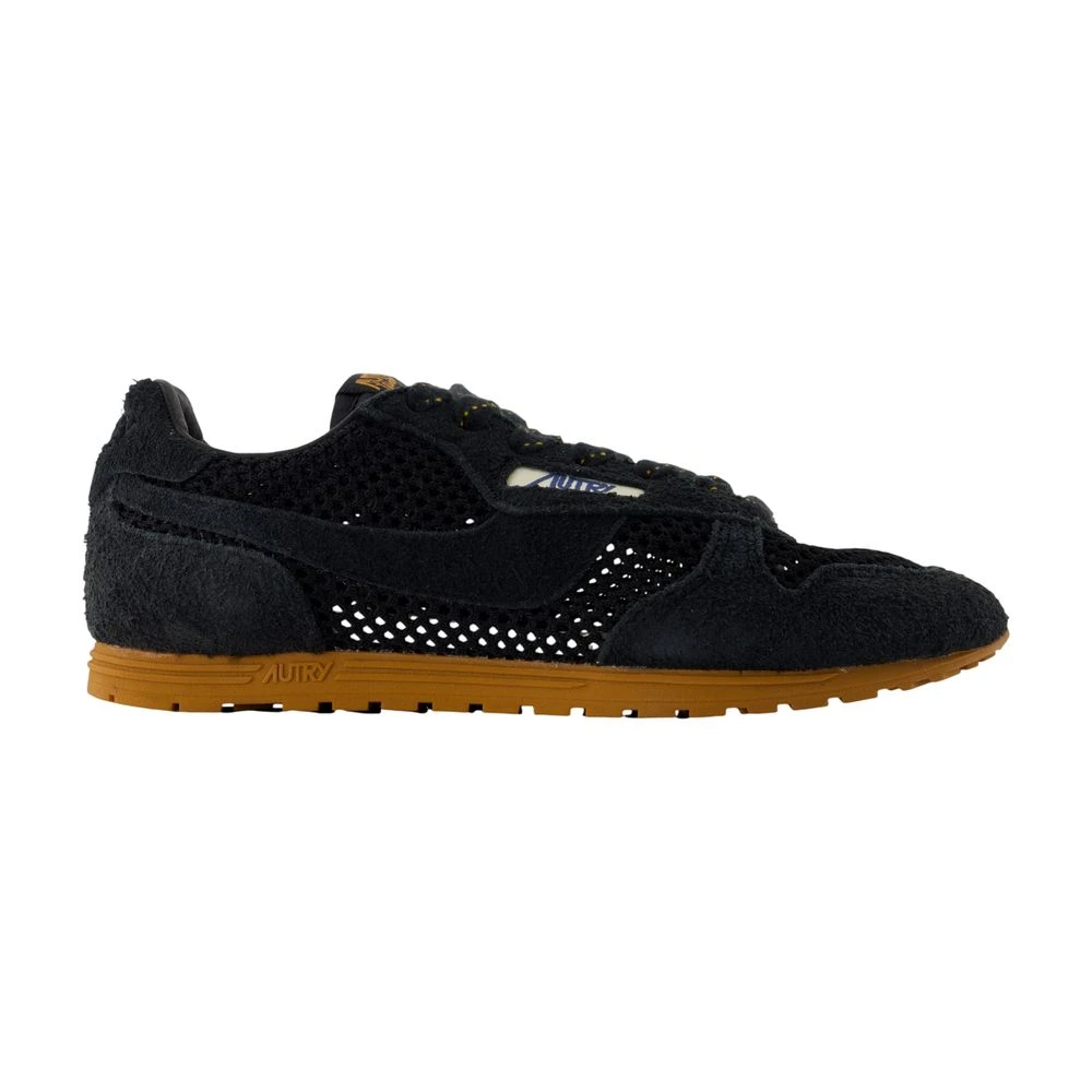 Autry Women's Black Windspin Low Trainers - Sneakers - 8 Uk - Shoes