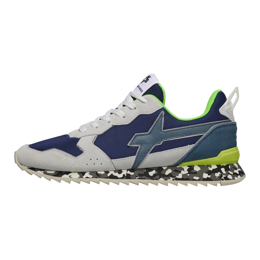 W6Yz Technical fabric and suede sneakers Jet-M. Heren Schoenen Veelkleurig Multicolor