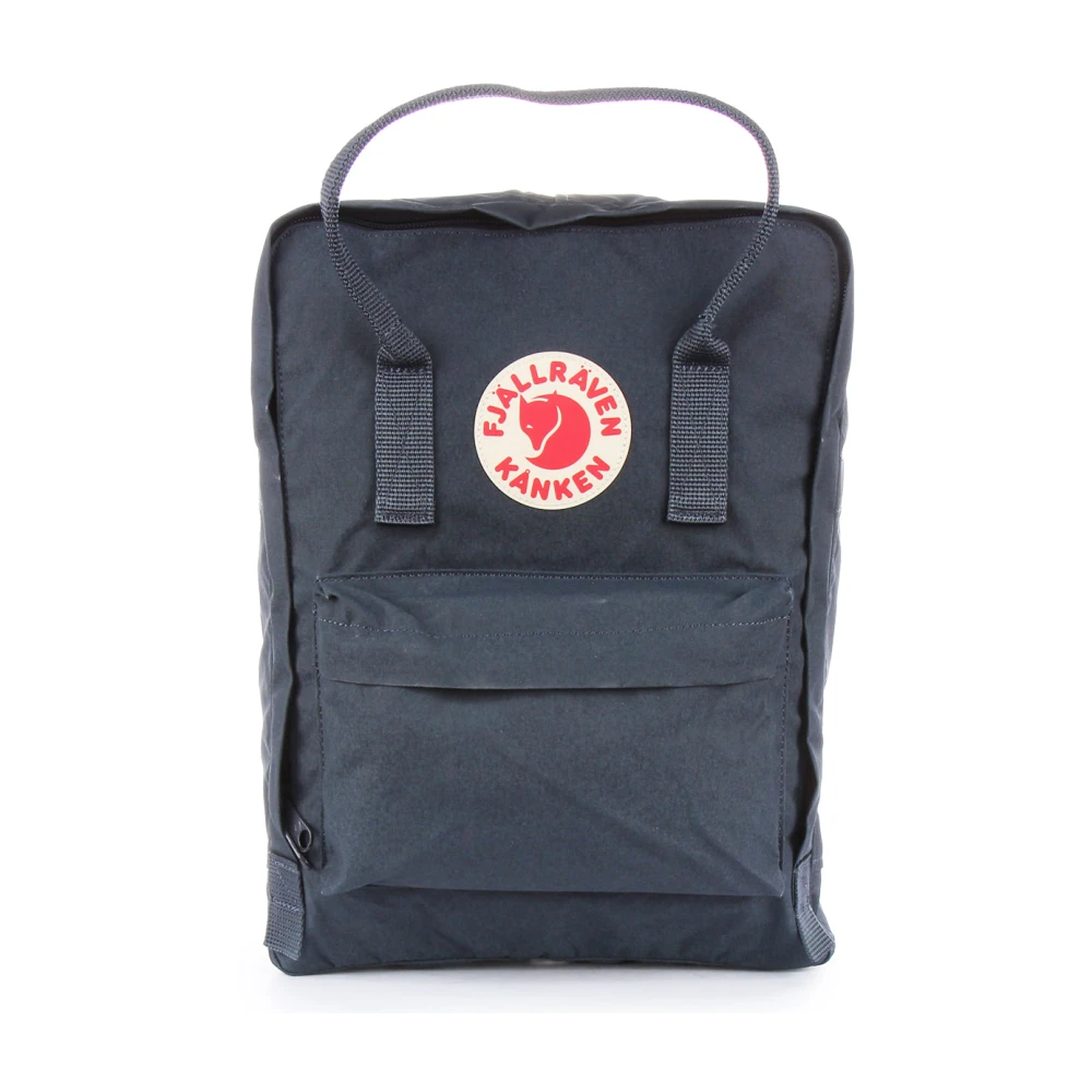 Fjällräven Unisex Blue Classic Navy Backpack With Zip Closure