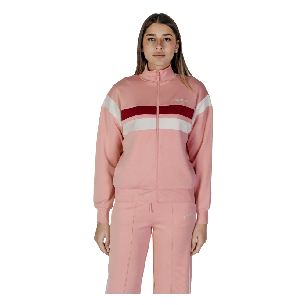 Guess Uncovered Sweatshirt Pink Dames