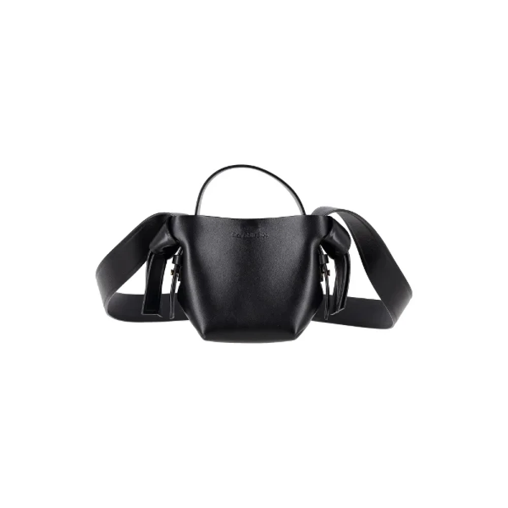 Acne Studios Pre-owned Leather handbags Black Dames