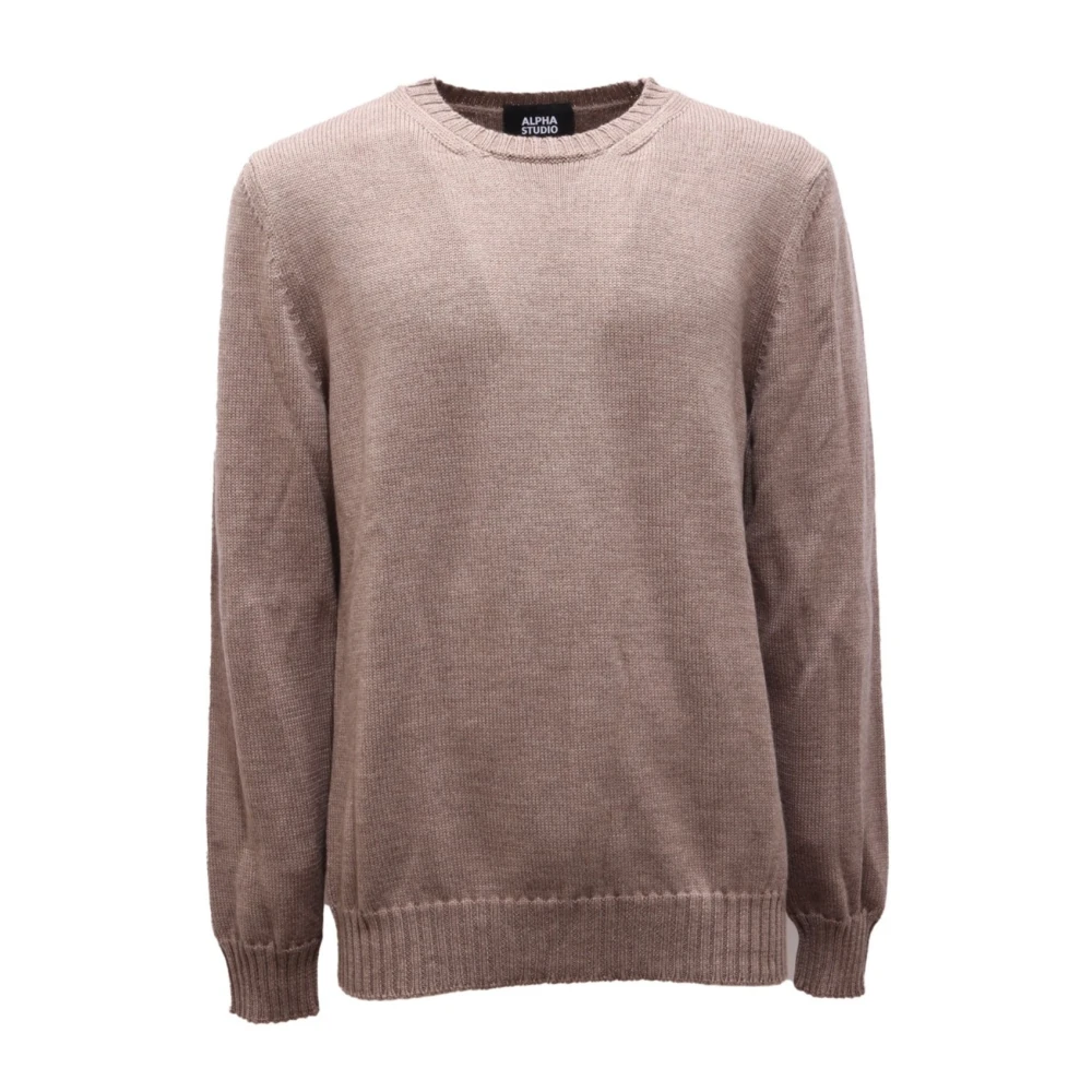 Knitwear > Round-neck Knitwear - - Alpha Studio - Modalova
