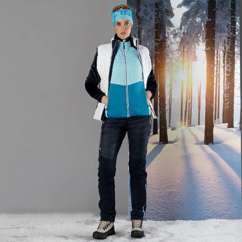 CMP Zwarte Broek met U-bescherming en Waterafstotend Black Dames