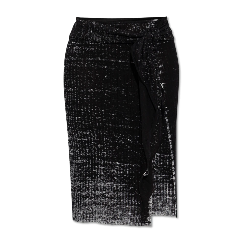 Diesel Donna Nero Gonne, 2XS, New,