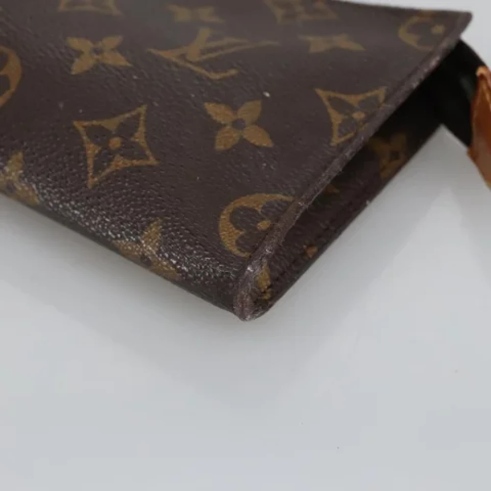 Louis Vuitton Vintage Pre-owned Canvas pouches Brown Dames