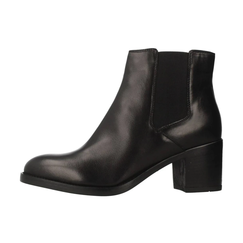 Clarks Heeled Boots Black Dames