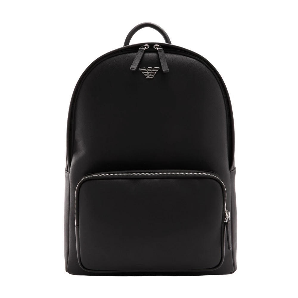 Emporio Armani Herren Schwarz Rucksack
