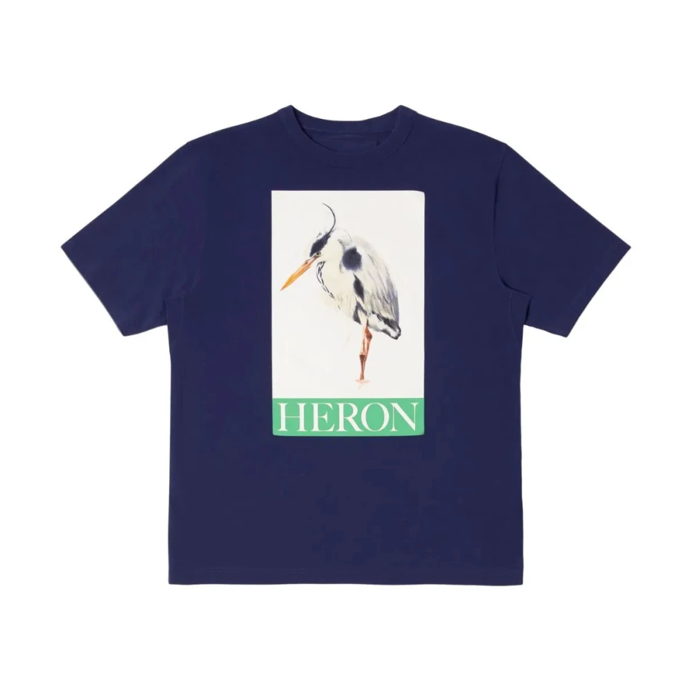 Heron Preston Katoenen T-shirt met fotoprint Blauw
