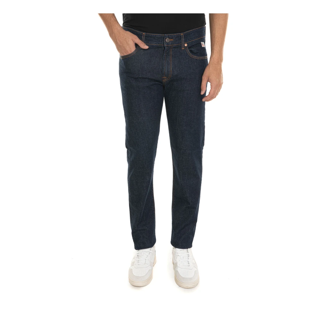Roy Roger's Donkere Denim 5-Pocket Jeans Blue Heren