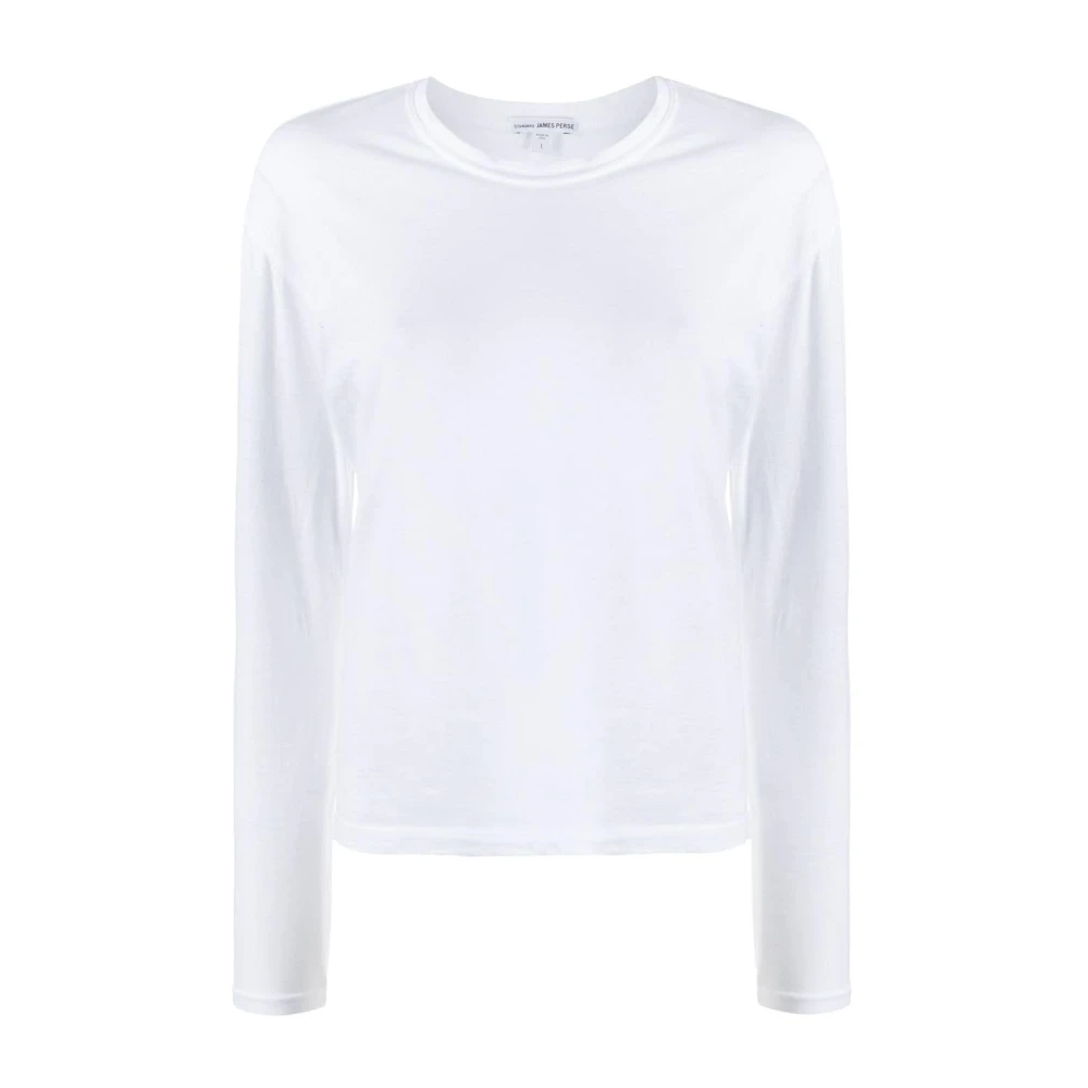 James Perse Long Sleeve Tops White Dames