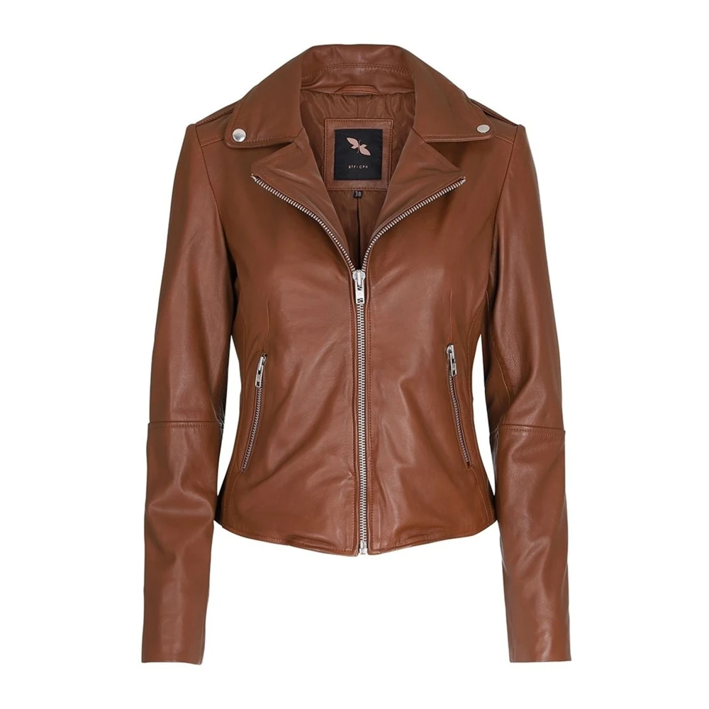 Jackets > Leather Jackets - - Btfcph - Modalova