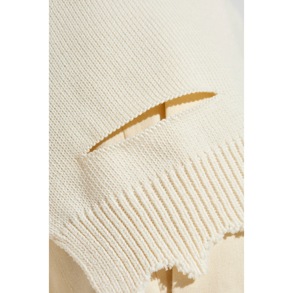 Helmut Lang Versleten trui Beige Dames