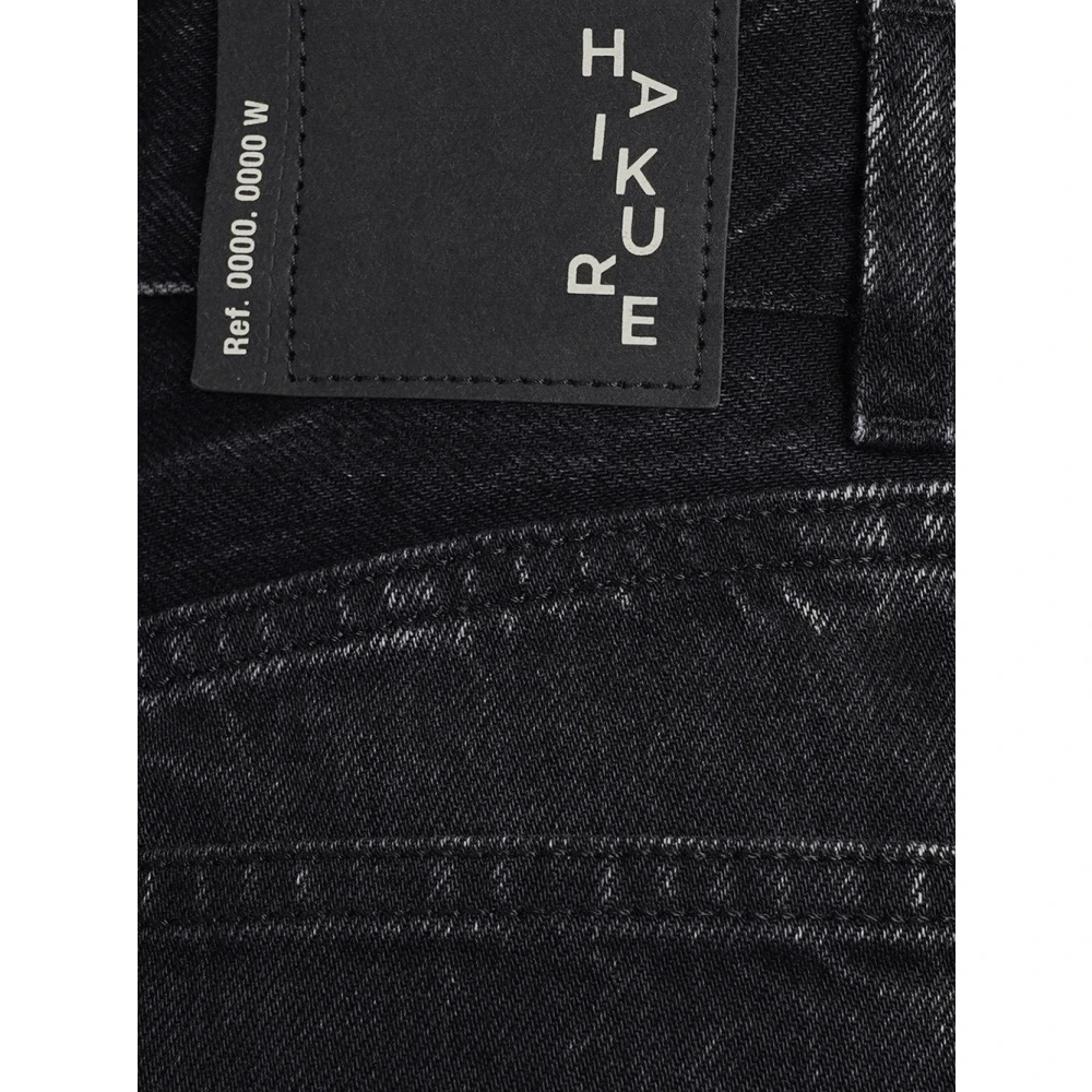 Haikure Zwarte Denim Bethany Jeans Black Dames