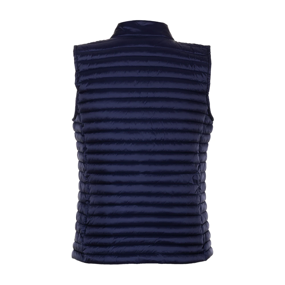 Save The Duck Blauwe Gewatteerde Aria Gilet Jas Blue Dames