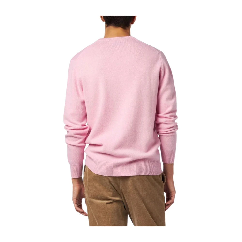 MC2 Saint Barth Heren Crew Neck Sweater Blend Regent Pink Heren