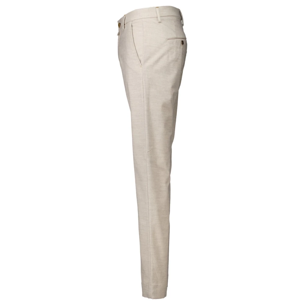 Hand Picked Beige Chino Broek Mantova Stijl Beige Heren