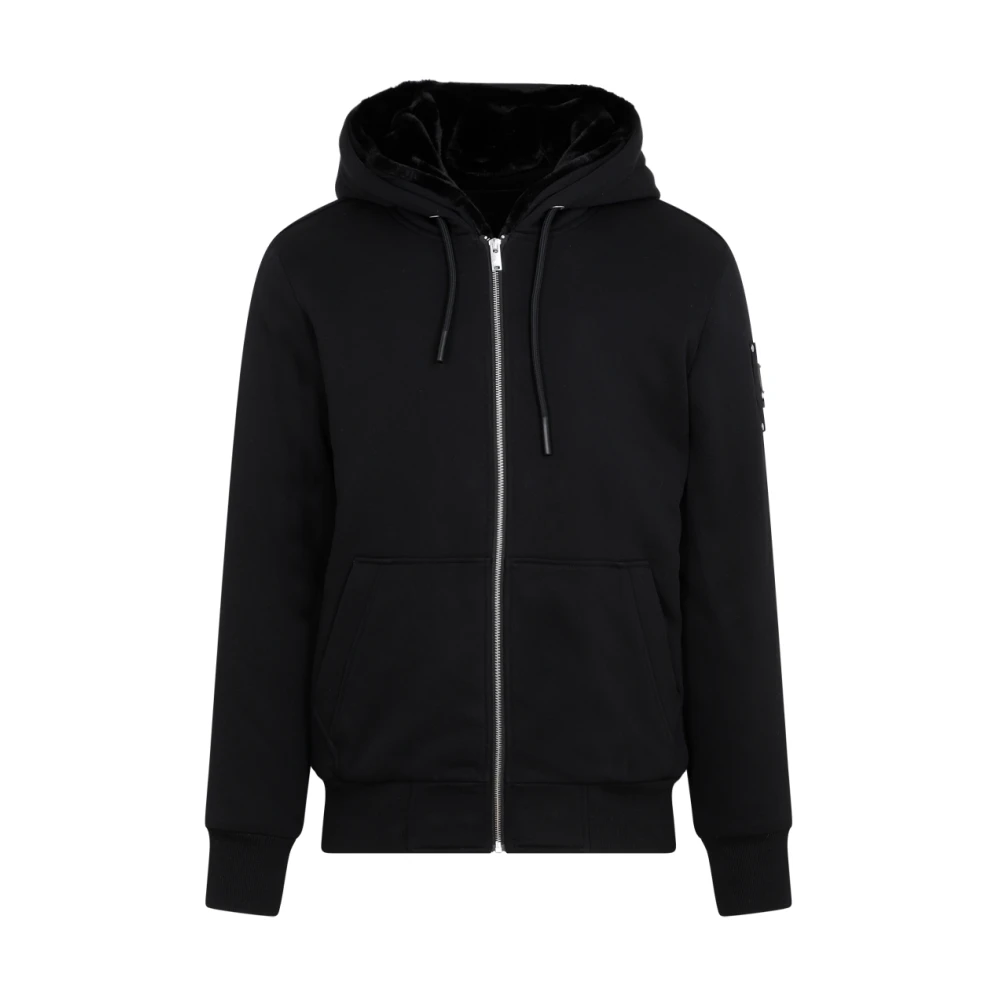 Moose Knuckles Classic Bunny Jacket - Male - Zip-Throughs - Black - L - Sweatshirts & Hoodies - Image 4