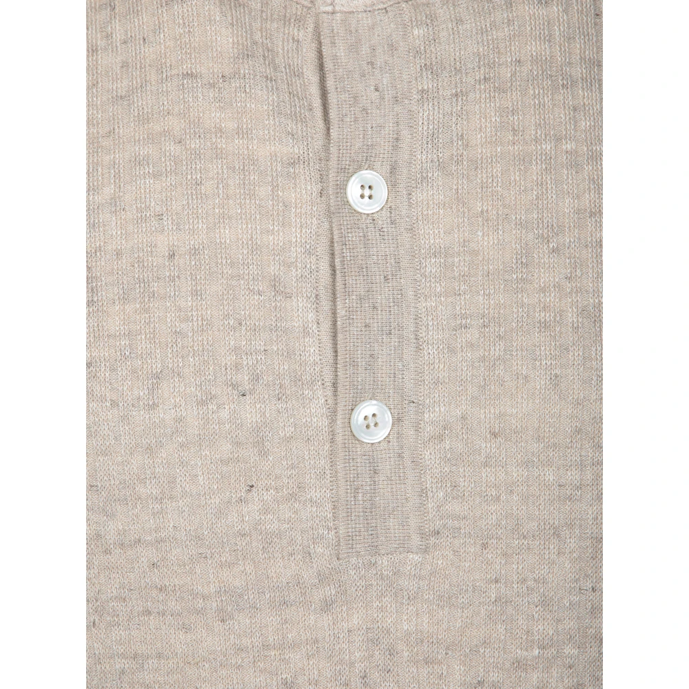 Lardini Beige T-shirt voor mannen Beige Heren