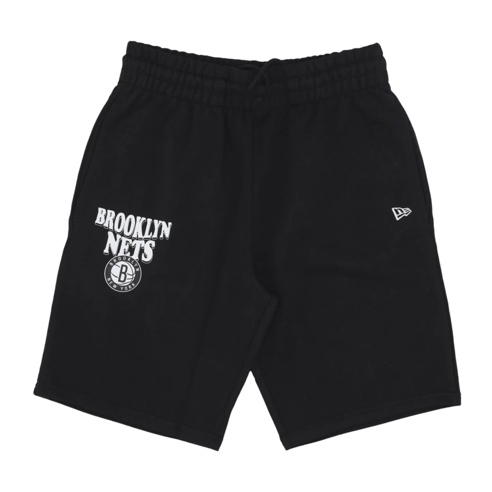 New Era Uomo Nero Pantaloncini, L, New,