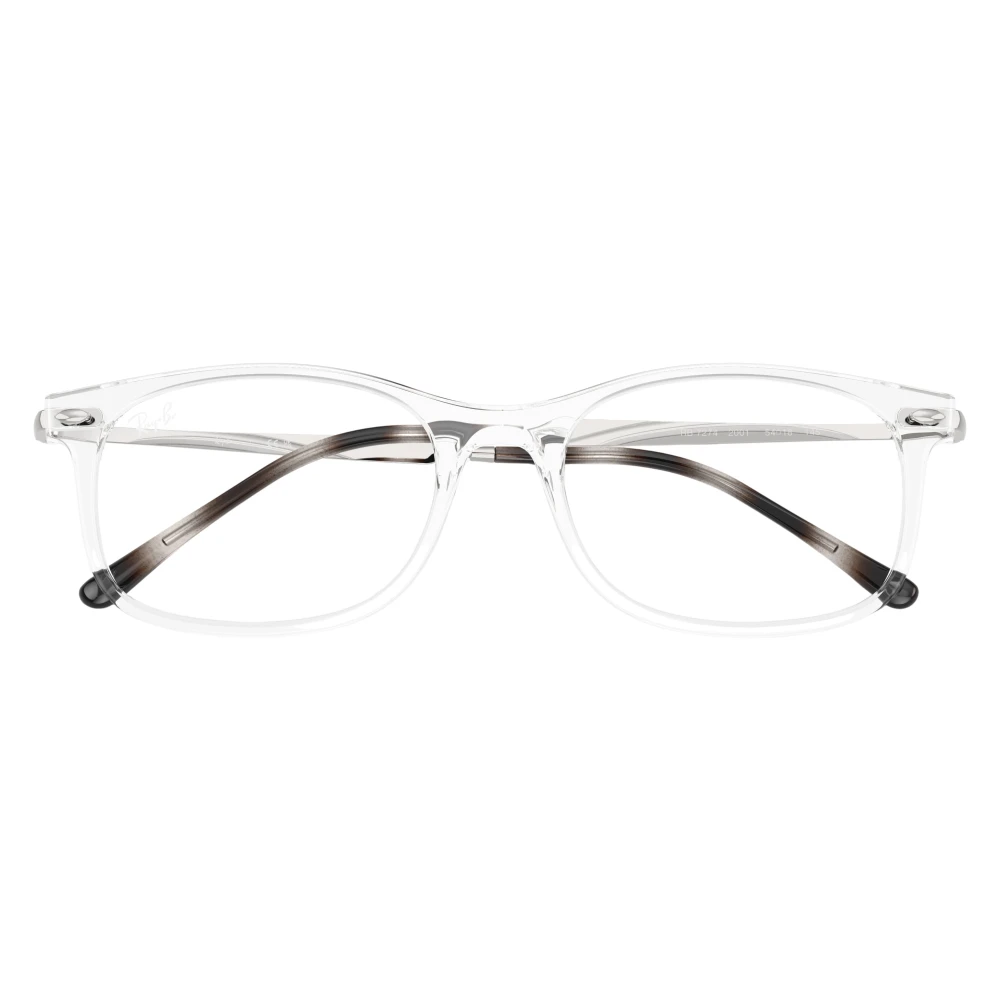 Ray-Ban Eyeglasses Optics - Silver Frame Transparent Lenses Polarized 54-18, RB7274 - Image 3
