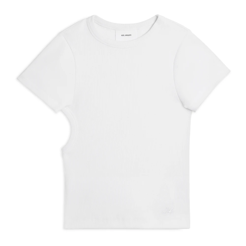 Axel Arigato Cut Out T-Shirt White Dames