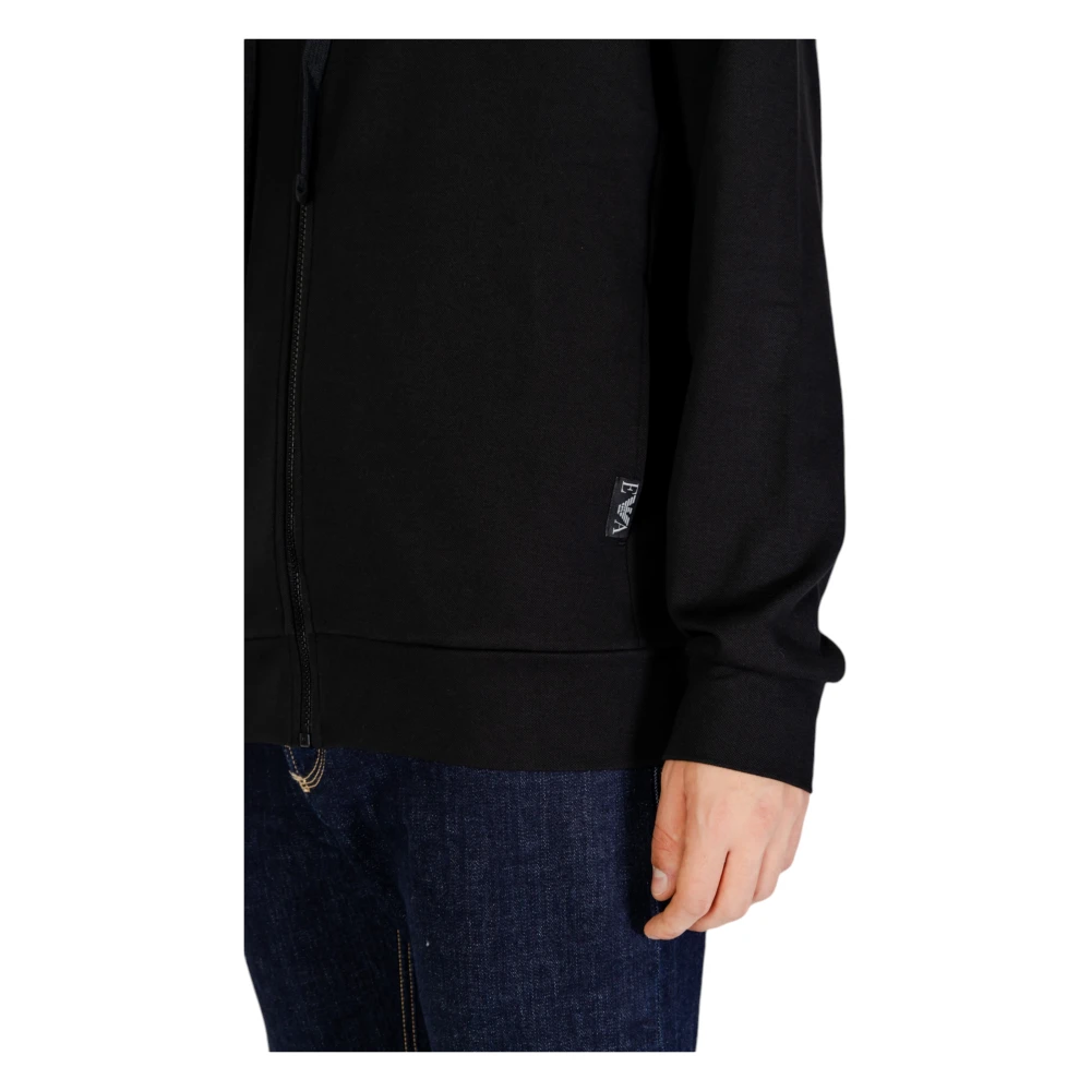 Emporio Armani Heren Sweater Herfst Winter Collectie Black Heren