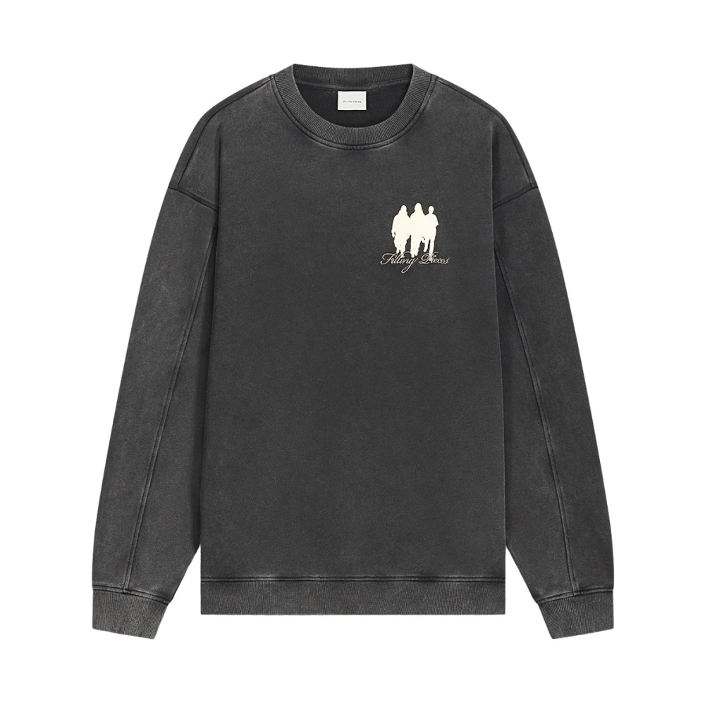 Filling Pieces Sweatshirt United by Generations Vintage Black Heren