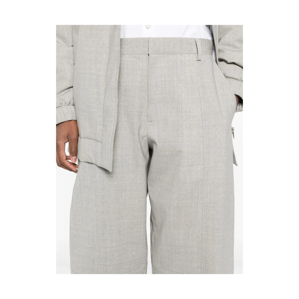 Armarium Lichtgrijze Broek met knopen Gray Dames