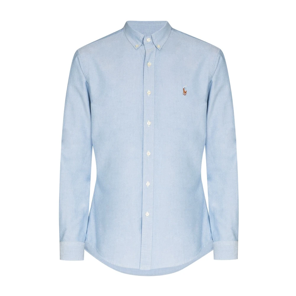 Polo Ralph Lauren Klassiek Blauw Overhemd voor Mannen Blue Heren