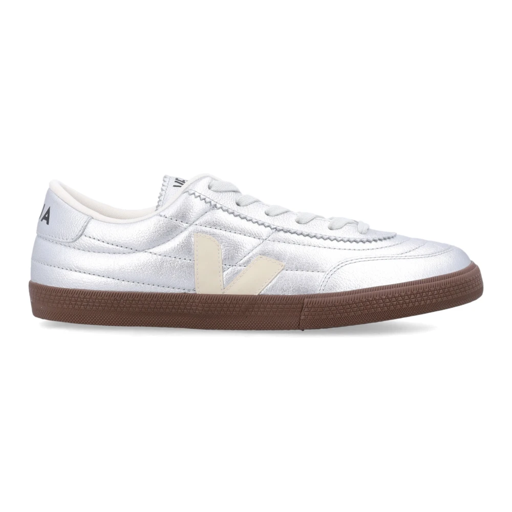 Veja Women's Gray Sneakers, 5 Uk, Panenka Leather Sneaker