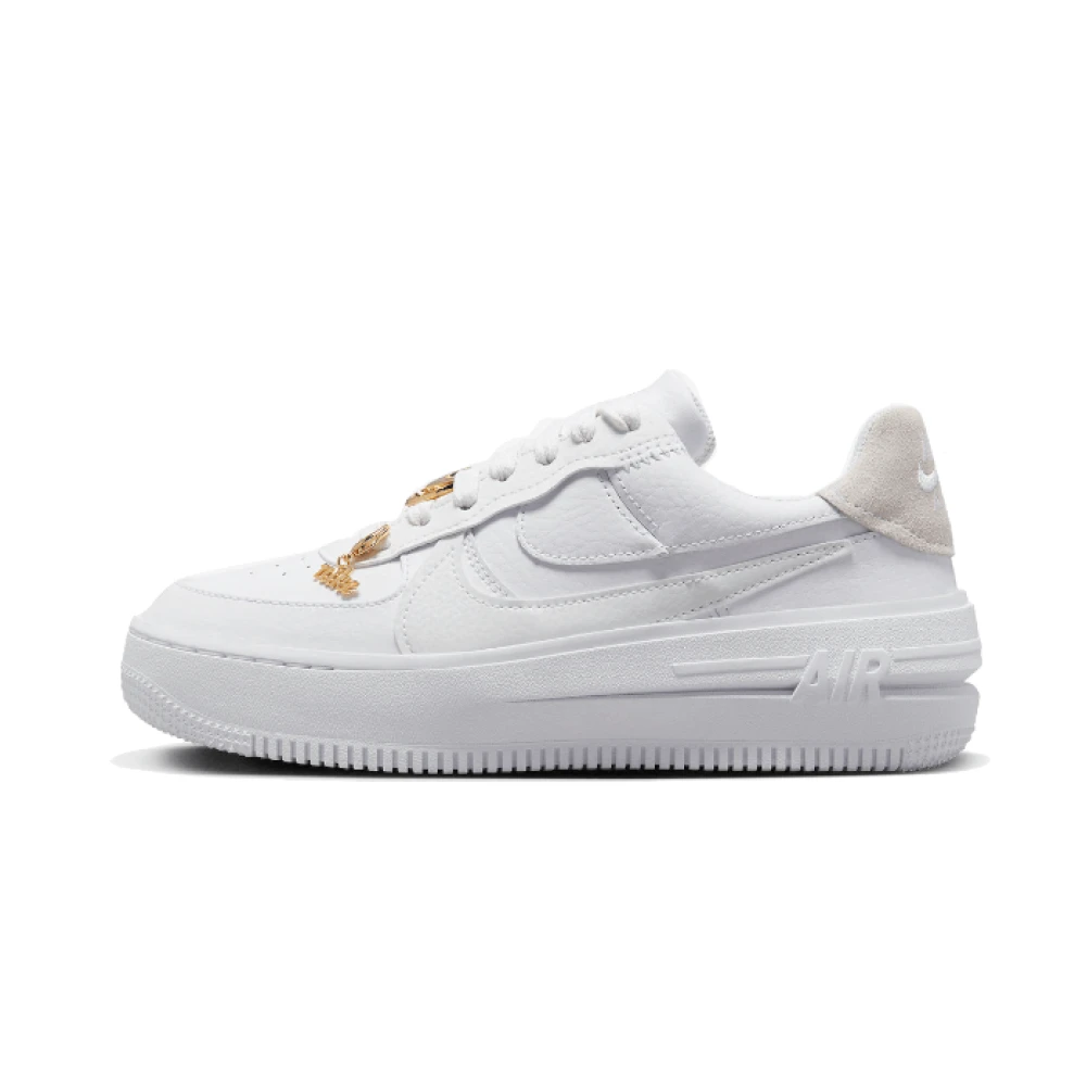 Nike Låga Plt-Af-Orm Bling Sneakers White, Dam