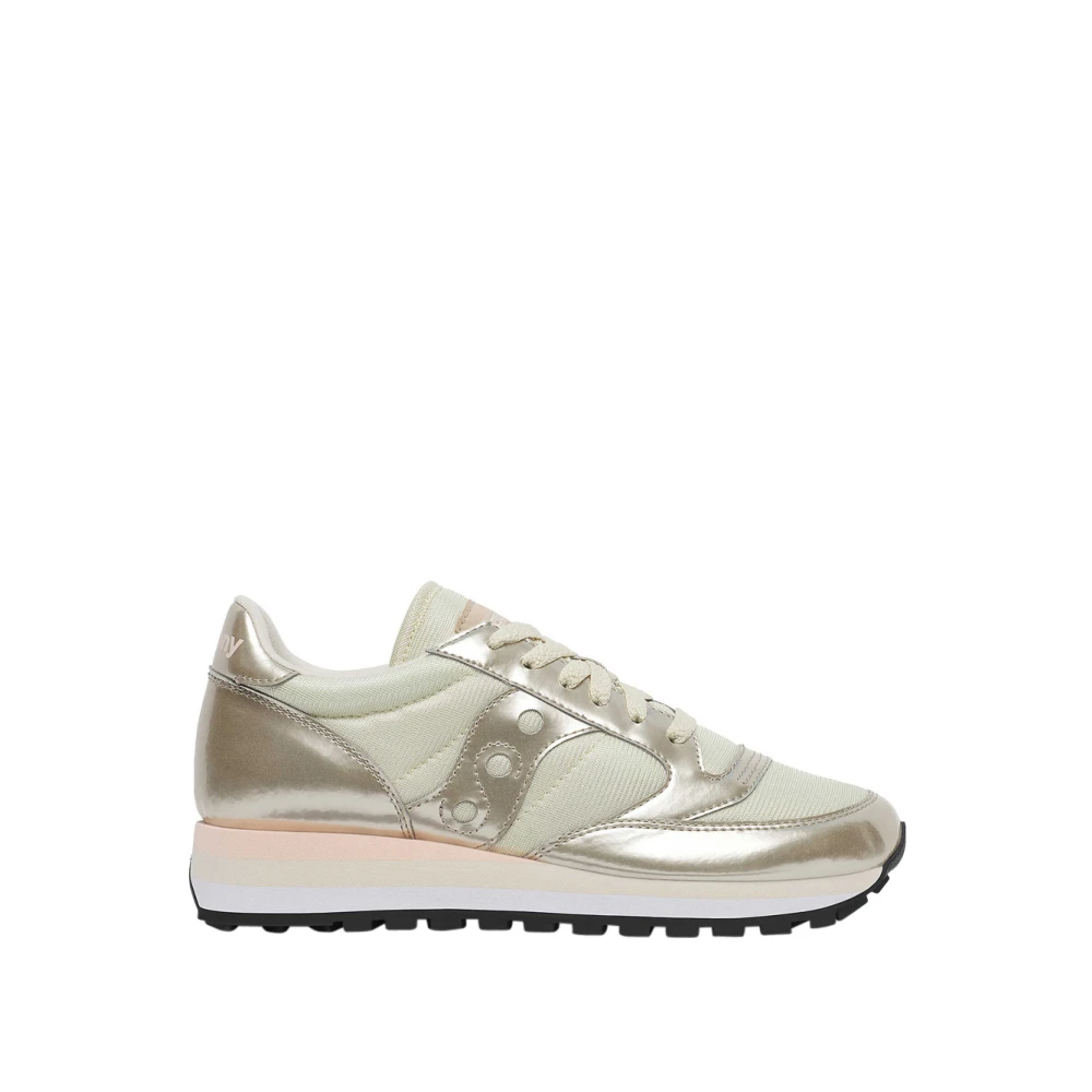 Saucony Women's Beige Sneakers, 4 Uk, Jazz Triple Trainers