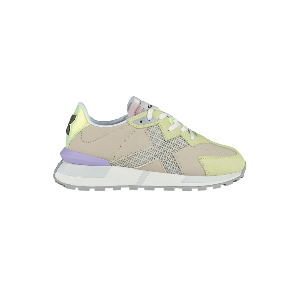 Munich Women's Beige Sneakers, 8 Uk, Urban Fashion Sneaker