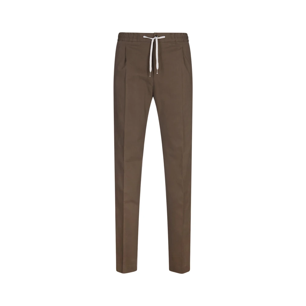 PT Torino Slim Fit Bruine Broek Brown Heren