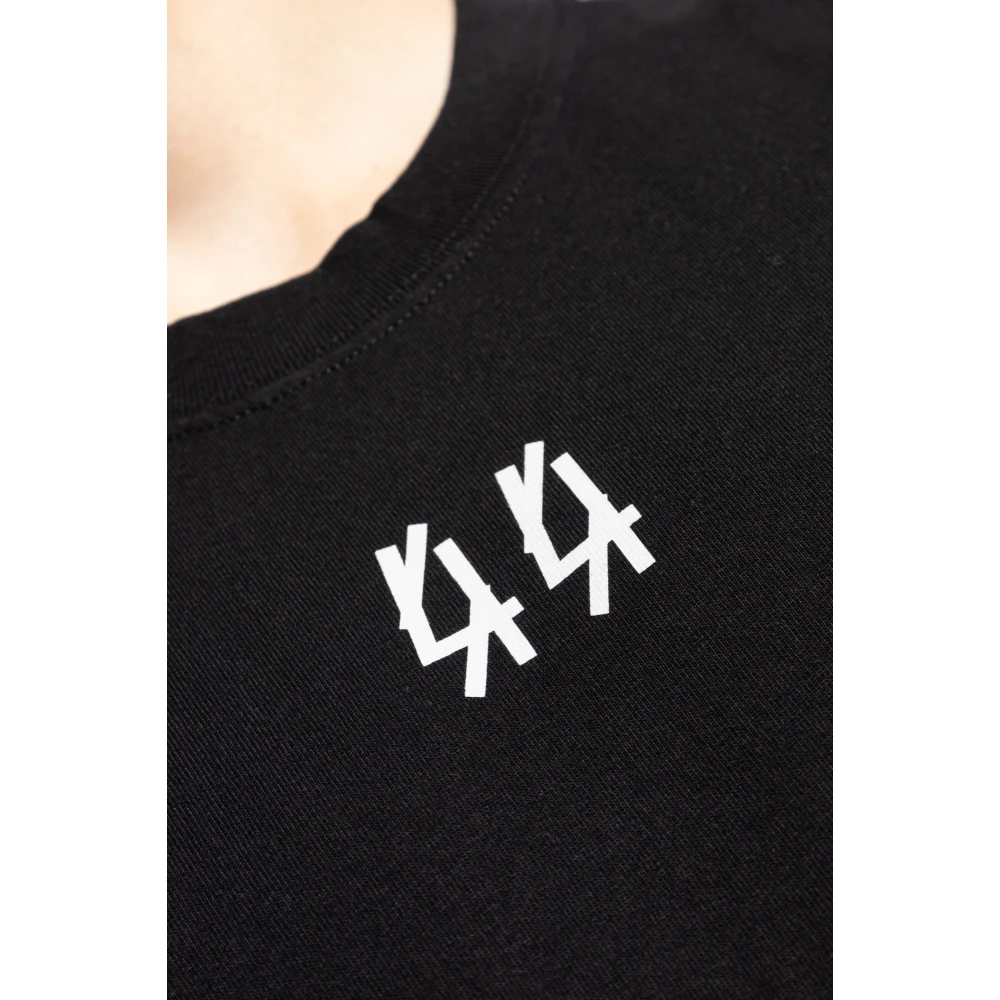 44 Label Group Mouwloos T-shirt Black Heren