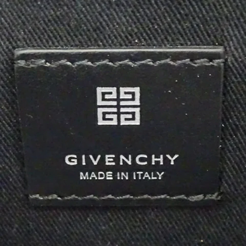 Givenchy Pre-owned Cotton shoulder-bags Black Heren
