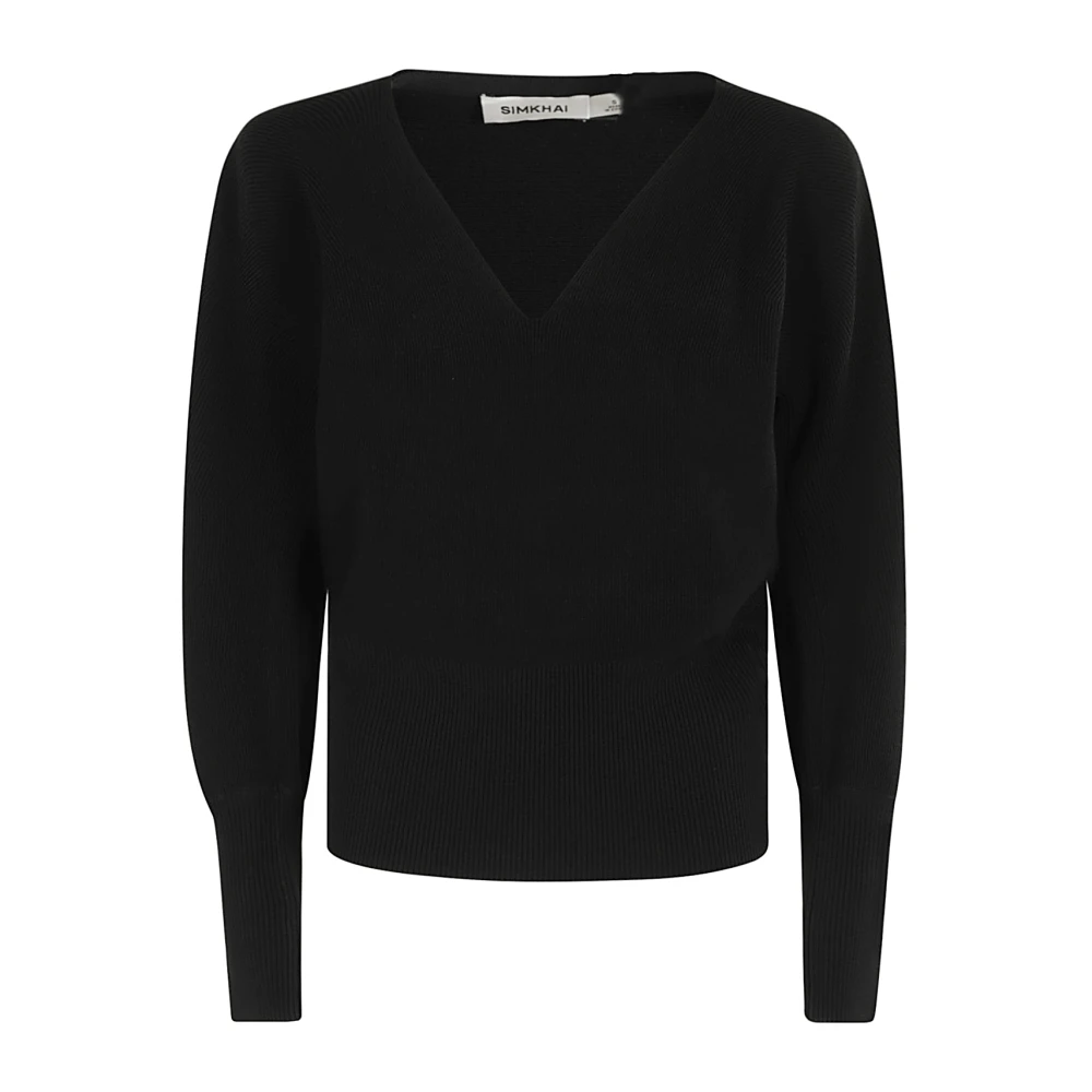 Simkhai Women's Black Cozy Montana Pullover Sweater