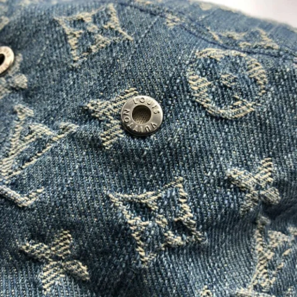 Louis Vuitton Vintage Pre-owned Fabric hats Blue Dames