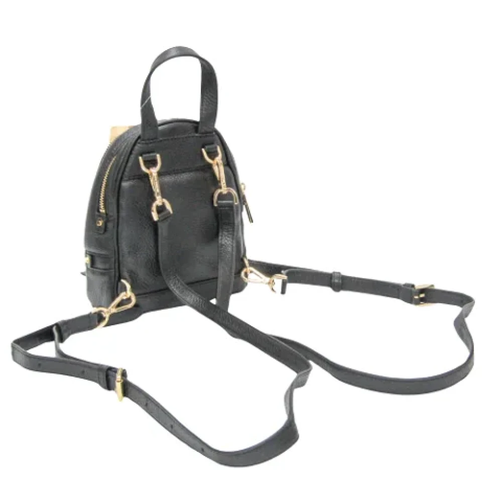 Michael Kors Pre-owned Leather backpacks Black Dames