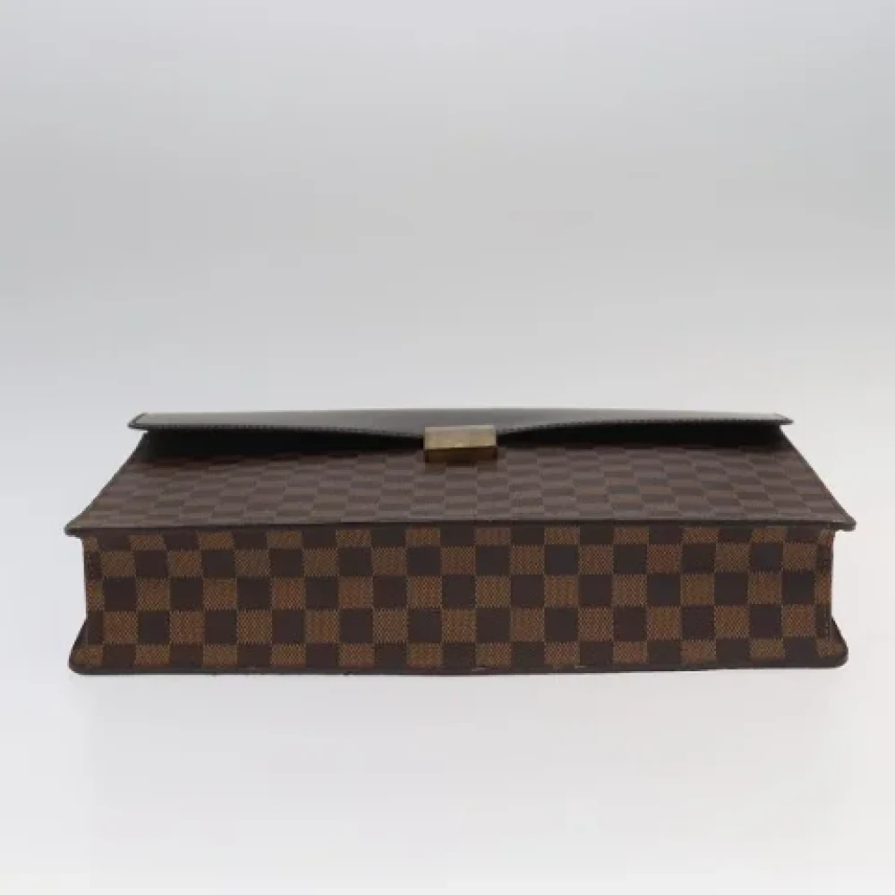 Louis Vuitton Vintage Pre-owned Canvas briefcases Brown Dames