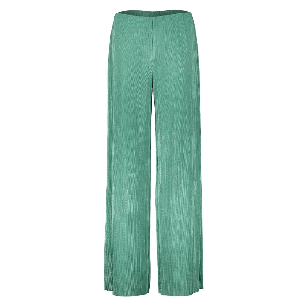 Vera Mont Moderne Fit Broek Rechte Snit Green Dames