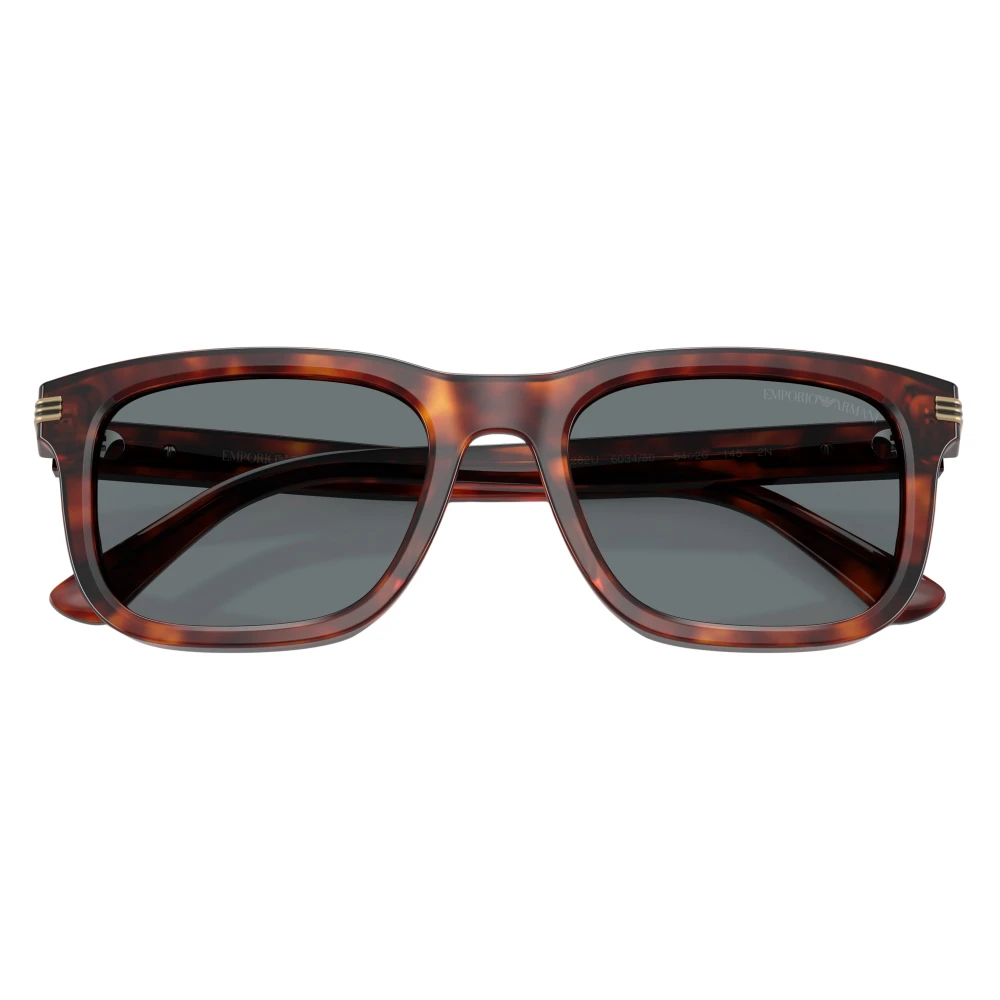 Emporio Armani Blue Man Ea4282u 603480 Sunglasses Acetate Red Geometric Normal - Image 2