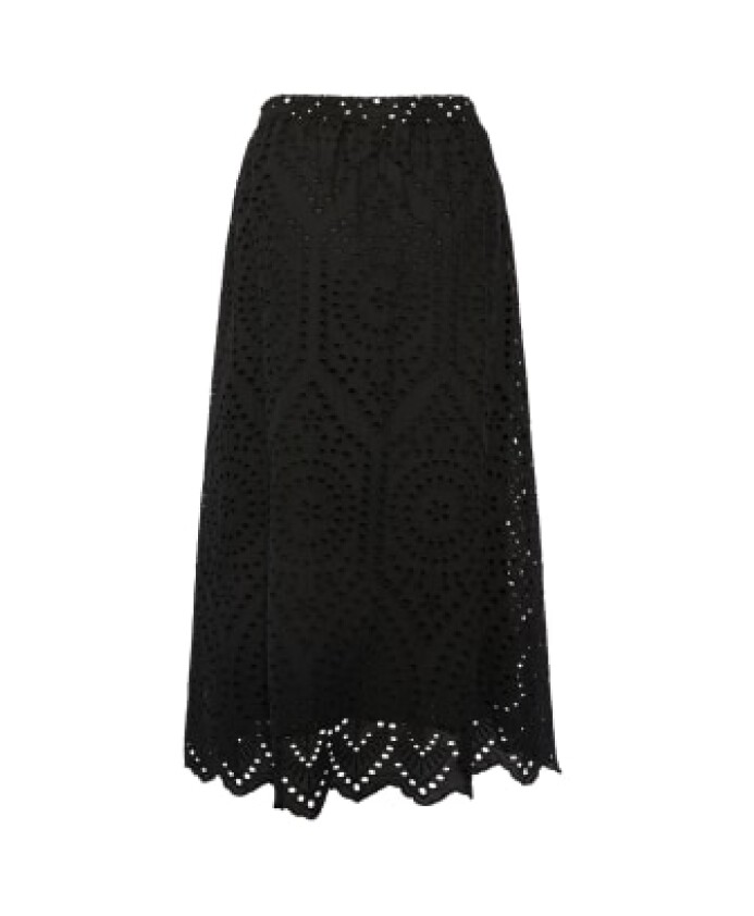 jupe-longue-en-coton-noir