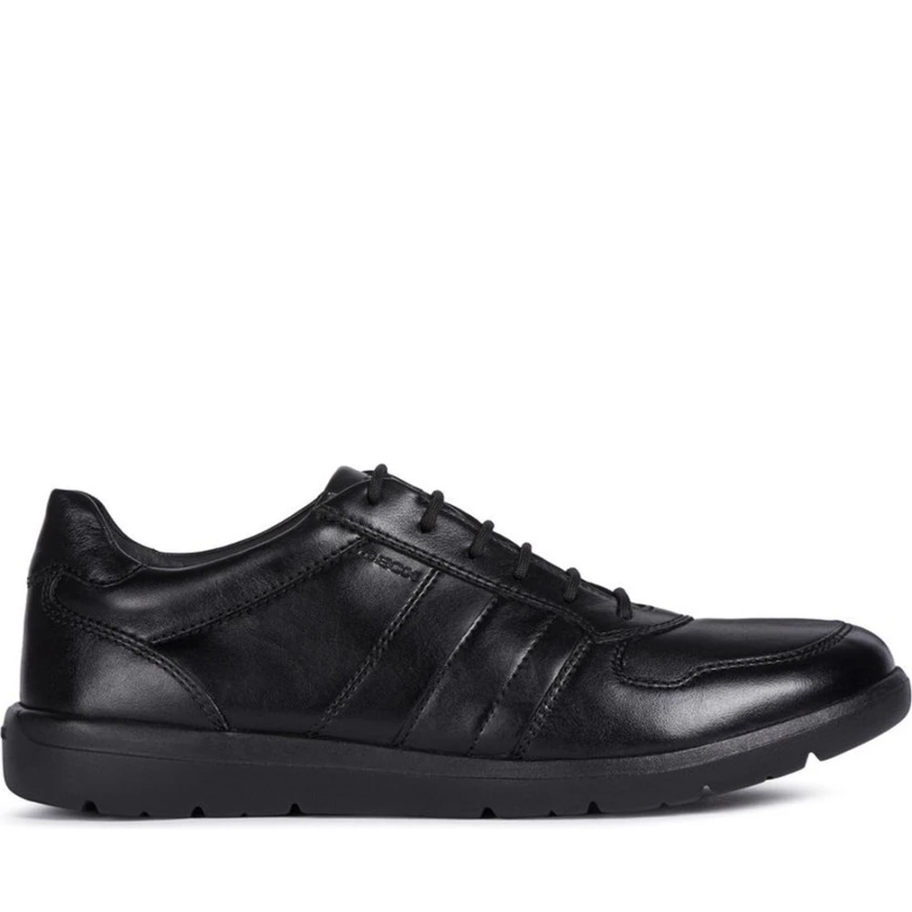 Geox Men's Black Sneakers,, Trainers Size 8 Uk