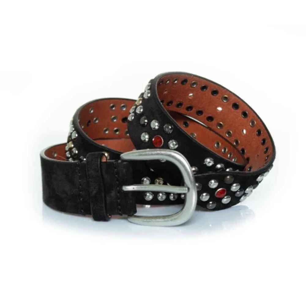 Isabel Marant Pre-owned Leather belts Black Dames