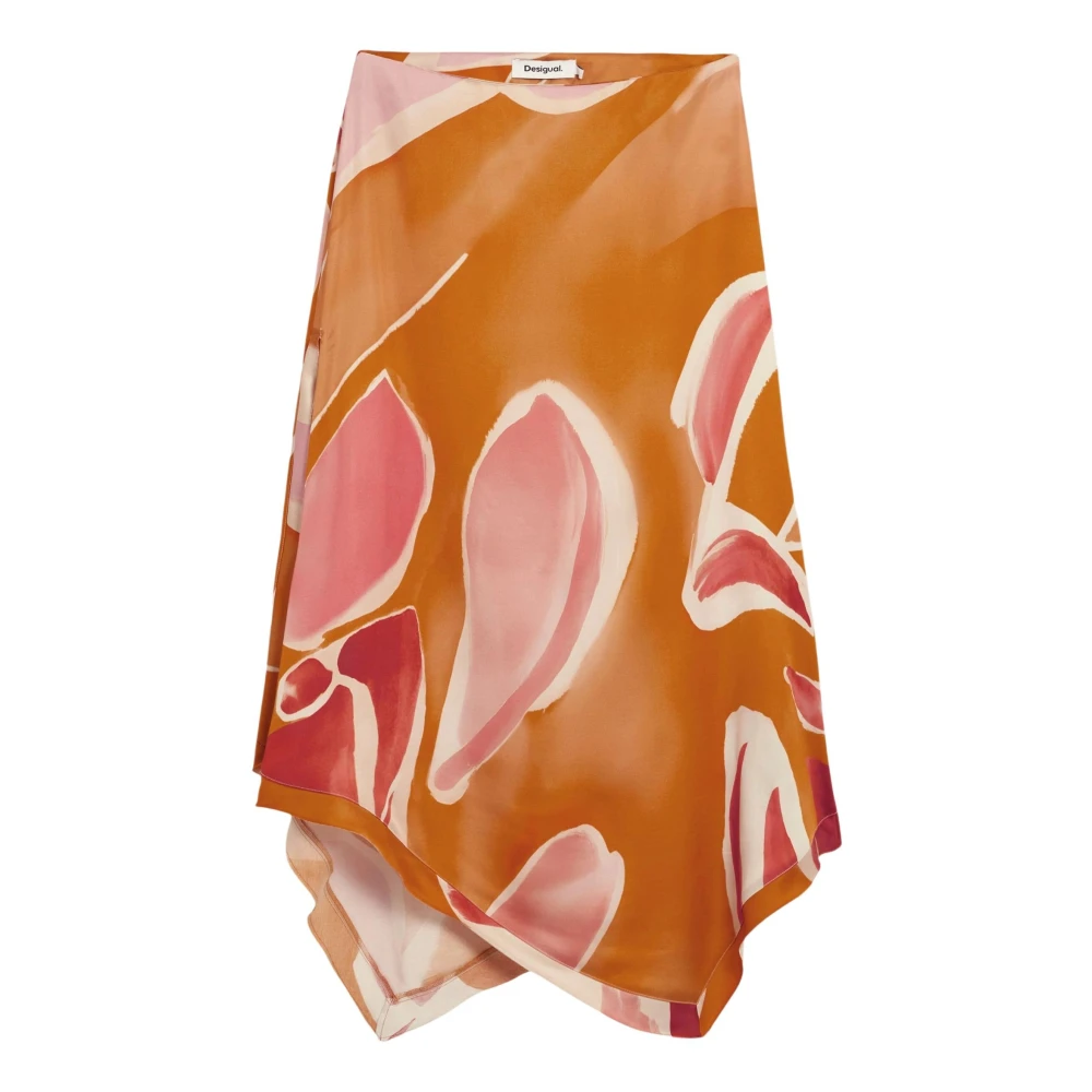 Desigual Donna Multicolor Fal Vent Midi Skirt