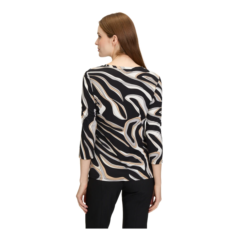 Betty Barclay Dierenprint Basic Shirt Multicolor Dames