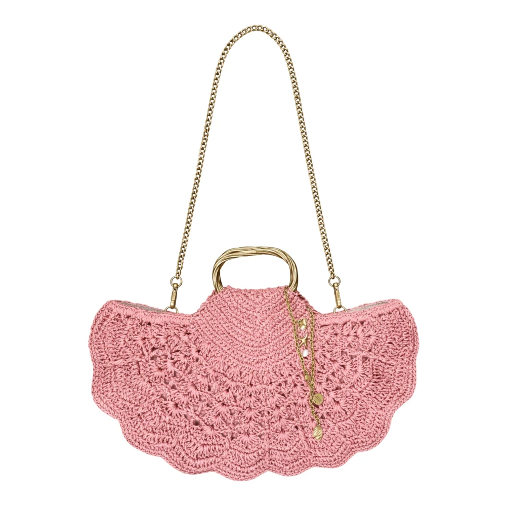 Twinset Women's Pink Handbags, One Size, Twin-Set Bags..