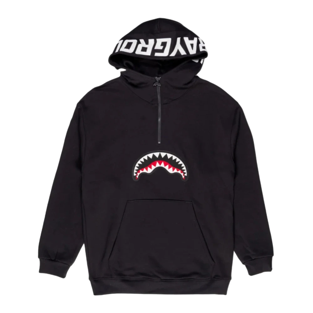 Sprayground Hoodie met Capuchon Zwart Black Heren