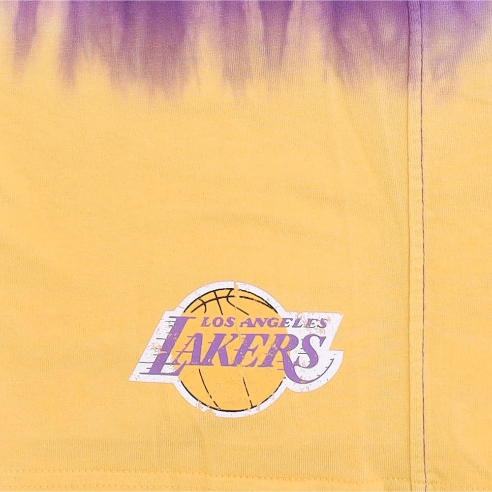 Mitchell & Ness NBA Tie Dye Lakers Shorts Multicolor Heren